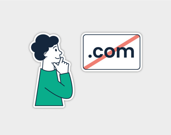 In diesem Artikel erfahren Sie, welche .com Alternativen wir empfehlen.