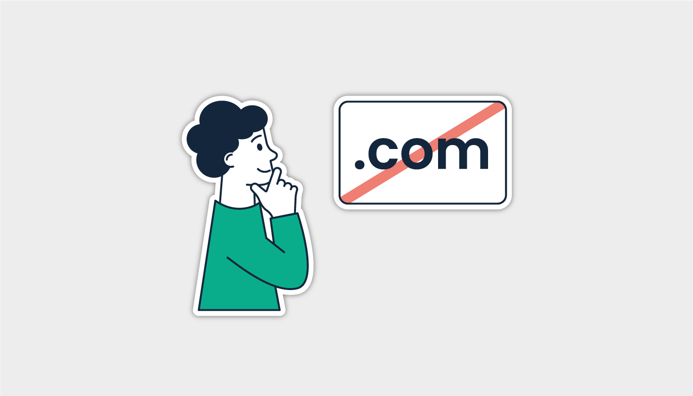 In diesem Artikel erfahren Sie, welche .com Alternativen wir empfehlen.